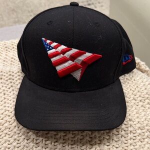Paper Planes  / Roc Nation New Era black USA Flag Snapback Hat Adjustable  Style